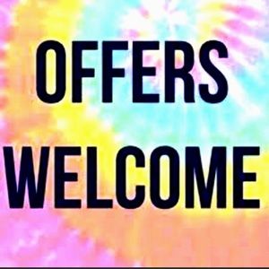 You never know if you don’t try! Reasonable offers always welcome! 🥰